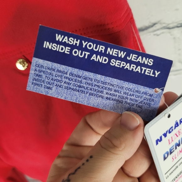 NYGARD | Luxe Denim Slims stretch cropped capri jeans - Picture 9 of 10